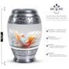 PARUHAS White Phoenix Urns for Human Ashes Adult - Human Urns for Ashes - Memorial Urns for Human Ashes Adult Female & Male - Funeral Cremation Urns for Ashes - Cremation Urns (Size - 10inch), Large view 2