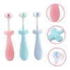 IWOWHERO 3pcs Boy Girl Toothbrush Boys and Girls Toothbrushes Soft Bristles Non-Slip Handle view 2