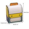 50PCS School Bag Candy Box, Graduation Season Candy Box, Cartoon Goodie Bags, Reusable Gift Bags, Back to School Portable Paper Gift Packaging Box Children's Day Birthday Favor Party Supplies(Blue) view 2