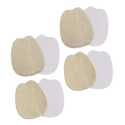 FRCOLOR 4pairs High Heel Forefoot Pads Breathable Metatarsal Inserts for Women Comfortable Shoe Cushions Suitable for Shoe Types Absorbs Sweat and Reduces Discomfort