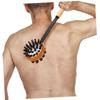 FOMIYES Back Bendable Massage Hammer Handheld Back Hammer Body Massage Tool Portable Knock Hammer, 40.00X9.00X6.00CM, Brown view 4