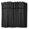 200 Pcs Black Plastic Drinking Straws Long Bendy Straws Disposable Flexible Drinking Straws Party Decorations Straws For Juice Cocktails view 1