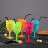 200 Pcs Black Plastic Drinking Straws Long Bendy Straws Disposable Flexible Drinking Straws Party Decorations Straws For Juice Cocktails view 3