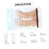 NOLITOY 5pairs Sponge Heel Liners for High Heels Non-Slip Cushions Durable and Wear-Resistant Protectors for Comfortable Fit and Blister Prevention view 3