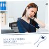 FOMIYES Neck Vertebra Massager Pressure Point Massagers Tool Massage Tool Home Supplies Handheld Roller view 3