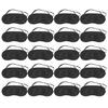 minkissy 20pcs Disposable Eye Masks Comfortable Sleep Masks for Travel Naps Rest Soft Eye Elastic Bands for Deep Sleep Relaxation Individually Packaged OPP Bags view 1