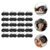 minkissy 20pcs Disposable Eye Masks Comfortable Sleep Masks for Travel Naps Rest Soft Eye Elastic Bands for Deep Sleep Relaxation Individually Packaged OPP Bags view 2