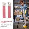 minkissy 2pcs Broom Handle End Caps Pink Sweeper Mop Handle Grip Cushion Hand Grip for Mop Rod view 2
