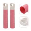 minkissy 2pcs Broom Handle End Caps Pink Sweeper Mop Handle Grip Cushion Hand Grip for Mop Rod view 3