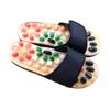 FOMIYES Foot Acupoints Massage Sandals Cobblestone Slippers for Foot Health Black Promote Circulation Comfortable Pu and Materials view 1