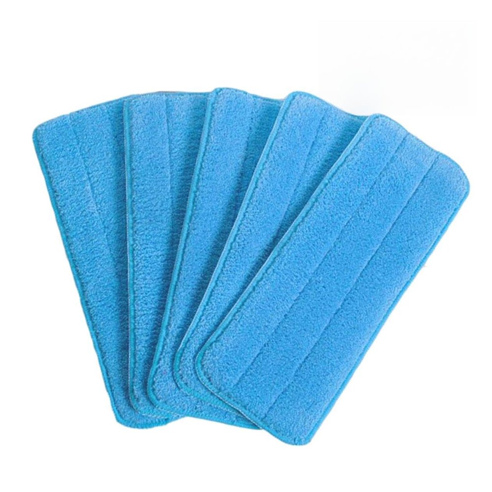 Didiseaon 5pcs Spray Mop Cloths Non-Hand Washing Mop Replacement for Efficient Household Cleaning Kitchen Bathroom Corners