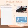 5x7 Inches Self Sealing Cookie Bags, 100Pcs Clear Plastic Resealable Cellophane Bags for Packaging Candy Treat Goodie Favors Cookies and Valentines Gift Giving - Self Adhesive Wrappers view 2