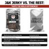 J&K Jerky Small Batch Handcrafted Beef Jerky (7oz, Peppered) view 4