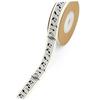 1 Roll Packaging Band for Party Music Note Ribbon Chiffon Ribbon Velvet Satin s Wrinkle Wired Decorations for Bouquet Musical Cotton view 1