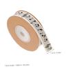 1 Roll Packaging Band for Party Music Note Ribbon Chiffon Ribbon Velvet Satin s Wrinkle Wired Decorations for Bouquet Musical Cotton view 2