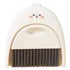 Levemolo 1set Broom and Dustpan Small Cleaning Kit for Desktop Keyboard Cartoon Design Lightweight Dustpan Brush for Dirt Pet Hair Removal for Boys and Girls Daily Use view 1