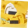 Levemolo 1set Broom and Dustpan Small Cleaning Kit for Desktop Keyboard Cartoon Design Lightweight Dustpan Brush for Dirt Pet Hair Removal for Boys and Girls Daily Use view 4