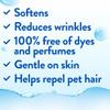 2 Pack- Fabric Softener Dryer Sheets for Sensitive Skin, Free Clear, 80 Count (160ct) view 3