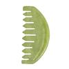 HAPINARY Natural Jade Massage Comb for Head Care Anti-Static Durable Scraping Board for Blood Circulation Headache Relief Elegant Design Body Massager for Relaxation and Stress Relief view 1