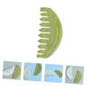 HAPINARY Natural Jade Massage Comb for Head Care Anti-Static Durable Scraping Board for Blood Circulation Headache Relief Elegant Design Body Massager for Relaxation and Stress Relief view 2