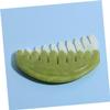 HAPINARY Natural Jade Massage Comb for Head Care Anti-Static Durable Scraping Board for Blood Circulation Headache Relief Elegant Design Body Massager for Relaxation and Stress Relief view 3