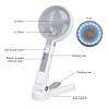 5X 11X Magnifying Glass with Light and Scale Stand, Foldable Handheld Magnifying Glass 18 LED Lights with 3 Brightness, USB Charging, for Close Work, Seniors Reading view 4