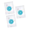 Cocofloss Woven Dental Floss, Refills Set, Dentist-Designed Oral Care, Mint, Waxed, Expanding, Vegan, Kid-Friendly String Floss with Coconut Oil, 3 Refill Spools (33 yd Each) view 1