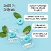 Cocofloss Woven Dental Floss, Refills Set, Dentist-Designed Oral Care, Mint, Waxed, Expanding, Vegan, Kid-Friendly String Floss with Coconut Oil, 3 Refill Spools (33 yd Each) view 2