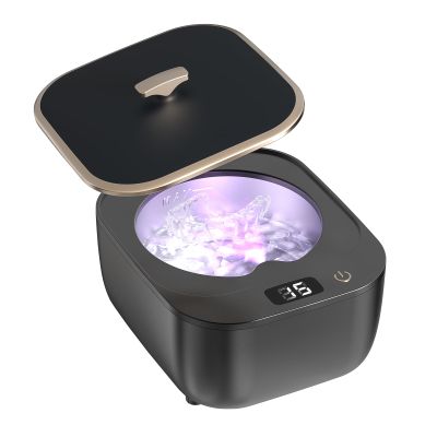 Ultrasonic Retainer Cleaner Machine,Ultrasonic Cleaner Machine for Rerainers,48khz Quickly Cleaning For Retainers,Aligners,Dentures,Mouth Guards,Aligners