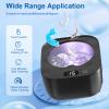 Ultrasonic Retainer Cleaner Machine,Ultrasonic Cleaner Machine for Rerainers,48khz Quickly Cleaning For Retainers,Aligners,Dentures,Mouth Guards,Aligners view 2