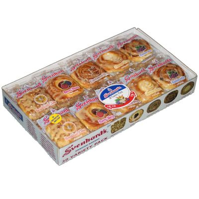 Generic Svenhard's Swedish Bakery Variety 30ct By Snacks and More