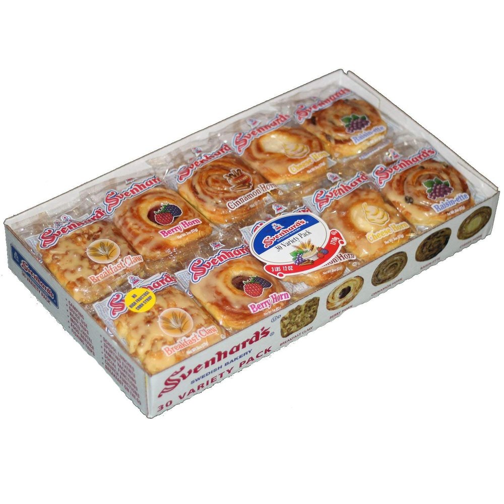 Generic Svenhard's Swedish Bakery Variety 30ct By Snacks and More