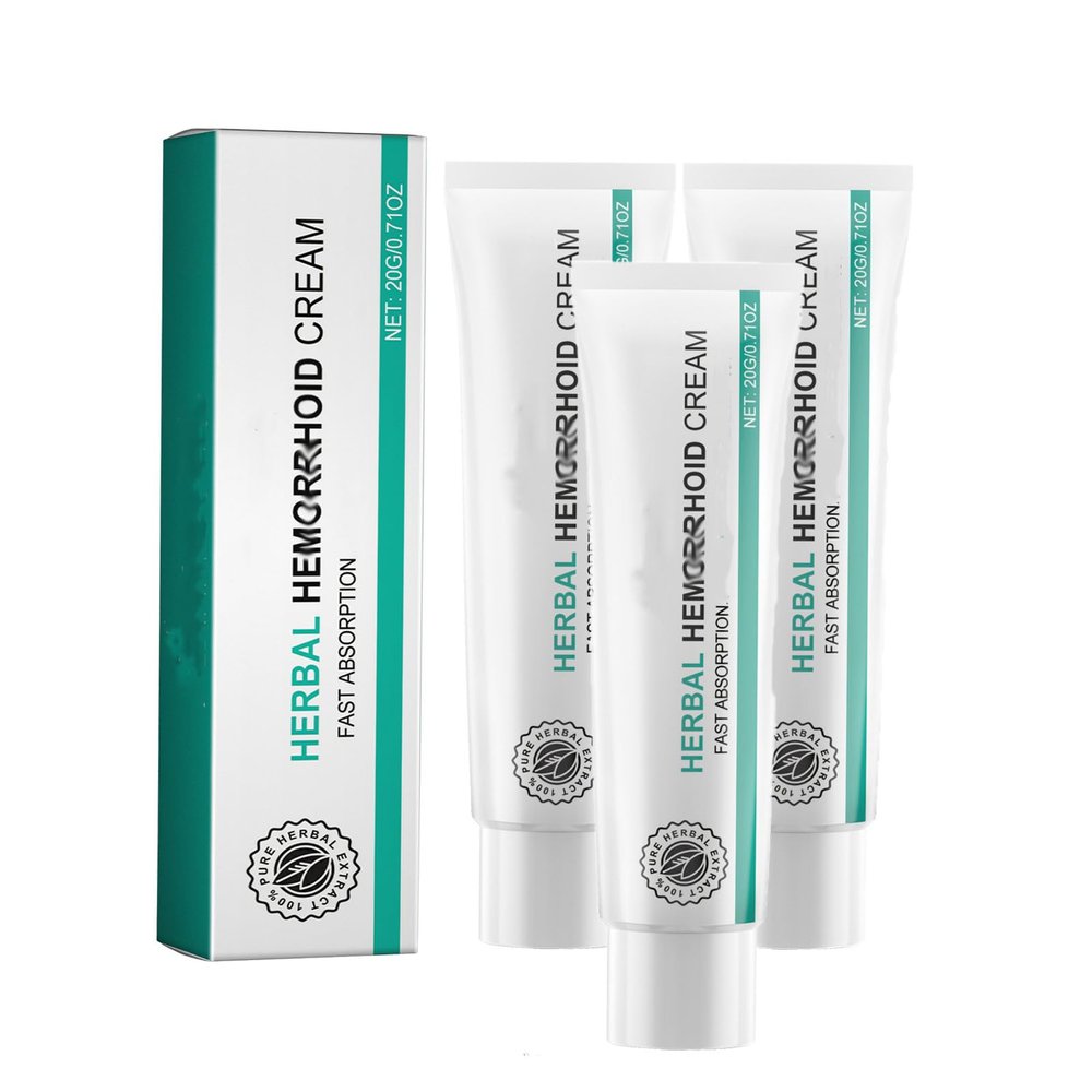 BITYEYE Herbal Hemorrhoids Cream,Hemorrhoid Cream,for Men and Women (3PCS)