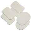 BUTIFULSIC 6pcs Natural Loofah Dish Brush for Kitchen Cleaning Scouring Pad Oily Brush Non-Stick Pot Scrubber for Dishes and view 3