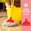 Baluue Detachable Mop Head Clamp Replacement Clip Mop Handle Part for Secure Floor Attachment Easy Cleaning and Maintenance view 3