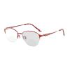 laureles/Photochromic Bifocal Reading Glasses Women's Sun Glasses Fashion Transition Metal Frame Presbyopia Female (Red, 0.00/+2.25 Magnification) view 1