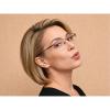 laureles/Photochromic Bifocal Reading Glasses Women's Sun Glasses Fashion Transition Metal Frame Presbyopia Female (Red, 0.00/+2.25 Magnification) view 4