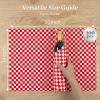 HEYPLACE 100 Sheets Checkered Tissue Paper, 14x20 Inch Red and White Gift Wrapping Paper for Christmas DIY Crafts Art Project Birthday Wedding Baby Shower Decorations view 4