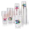 Datyiiha 150 Pack 80's Party Plastic Cups 12 oz Back to 80s Disposable Drinkware Cups for Retro Music Party Decorations Throwback Dance Birthday Party Supplies view 1