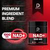 DEDICAD NAD Supplement 1000 mg - Pure NAD Supplement - Energy and DNA Repair, Aging Defense, Brain Function - 60 Capsules view 2