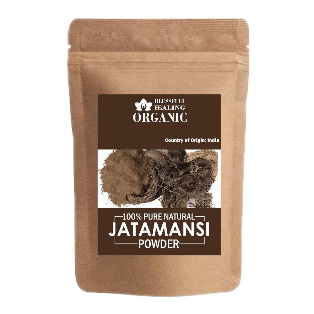 Blessfull Healing Organic 100% Pure Natural Jatamansi Powder | 100 Gram / 3.52 oz