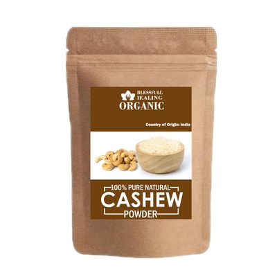Blessfull Healing Organic 100% Pure Natural Cashew Powder | 300 Gram / 10.58 oz