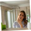COOLHIYA 10pcs Bamboo Toothbrush Eco-Friendly Charcoal Hard Brush for Adults Toothbrush Travel Kit view 3