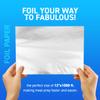 12x1000 ft. Aluminum Foil Roll | 30 Micron Thick Strong Foils with Cutter for Home Cooking, Catering, Grilling | Heavy Duty Long Foil Wrap for Food Service Industry and Home Use (1 Pack) view 4