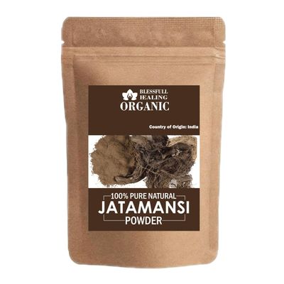 Blessfull Healing Organic 100% Pure Natural Jatamansi Powder | 300 Gram / 10.58 oz