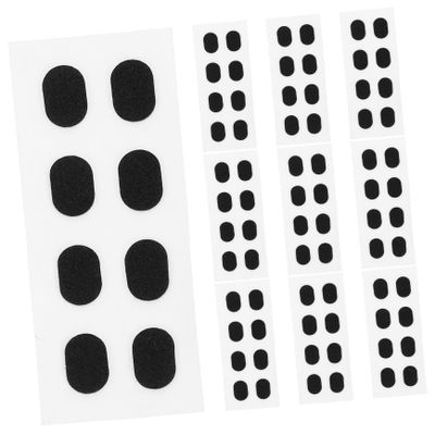 FOMIYES 80pcs Glasses Accessories Nose Pads Strips Soft Eva Material Non-irritating Prevents Frame Slippage for Frames Decorative Glasses