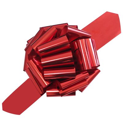 1 pc Giant Bow,Large Gift Bow,12 "Metal Giant Bow Suitable for Bicycles,Household appliances,Christmas, Parties,and Large Bow Decorations on Dining Tables (red)