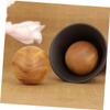 FOMIYES 2pcs Massage Balls for Hand Therapy Back Pain Relief Hand Massage Ball Roller Lacrosse Tool view 2