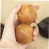 FOMIYES 2pcs Massage Balls for Hand Therapy Back Pain Relief Hand Massage Ball Roller Lacrosse Tool view 3