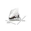 2X Shoes Pointed Protector, High Heels Toe Cap, Women Elegant Supplies, Decoration for Shoes Protection Shoes Tips Cap, Silver view 2
